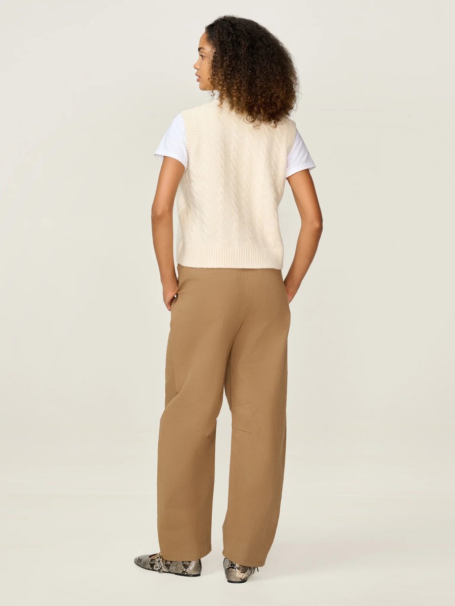 OMNES Matilda Vest in Cream - 3