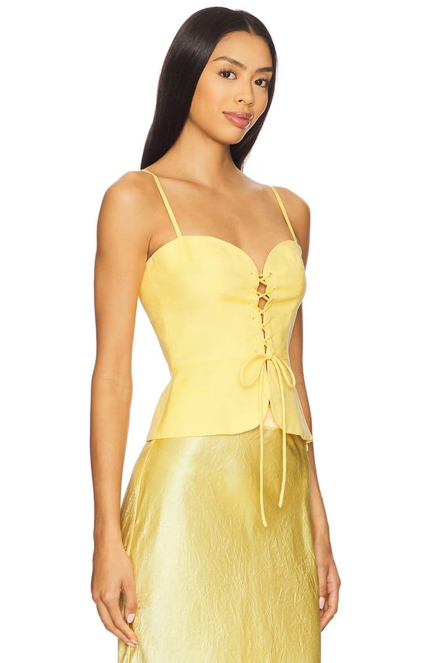 revolve Josie Linen Top - 2
