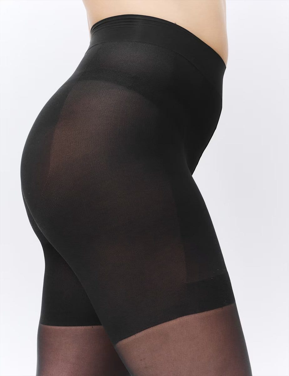 Marks & Spencer M&S 2 Pack 30 Denier Magicwear™ Opaque Tights Black - 4