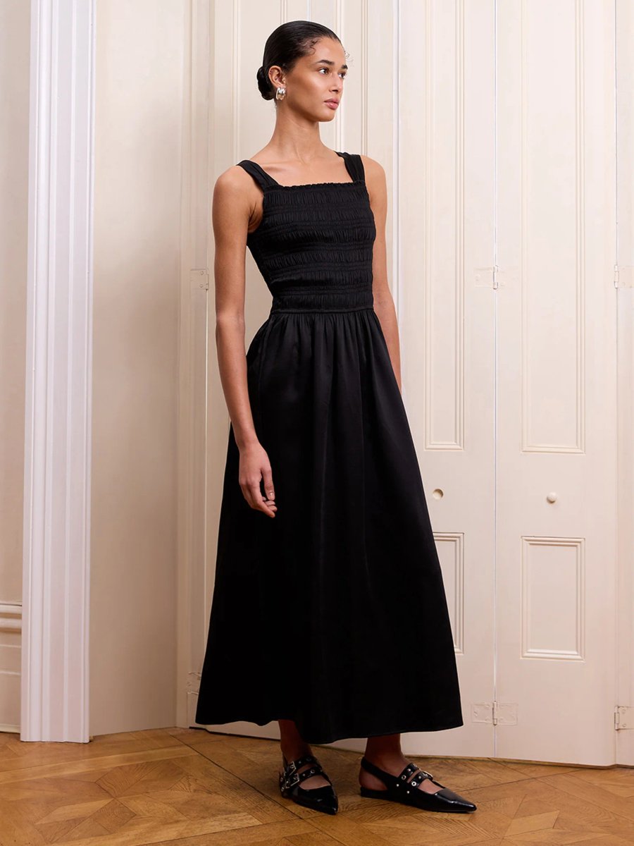 OMNES Storm Dress in Black - 2
