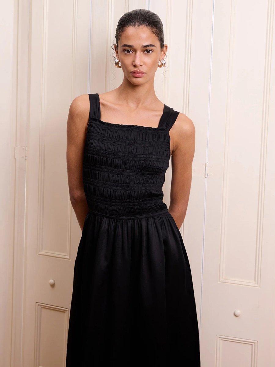 OMNES Storm Dress in Black - 3