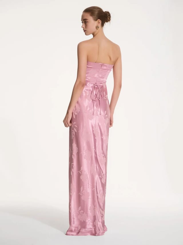 OMNES Amdra Maxi Dress in Vintage Pink - 2