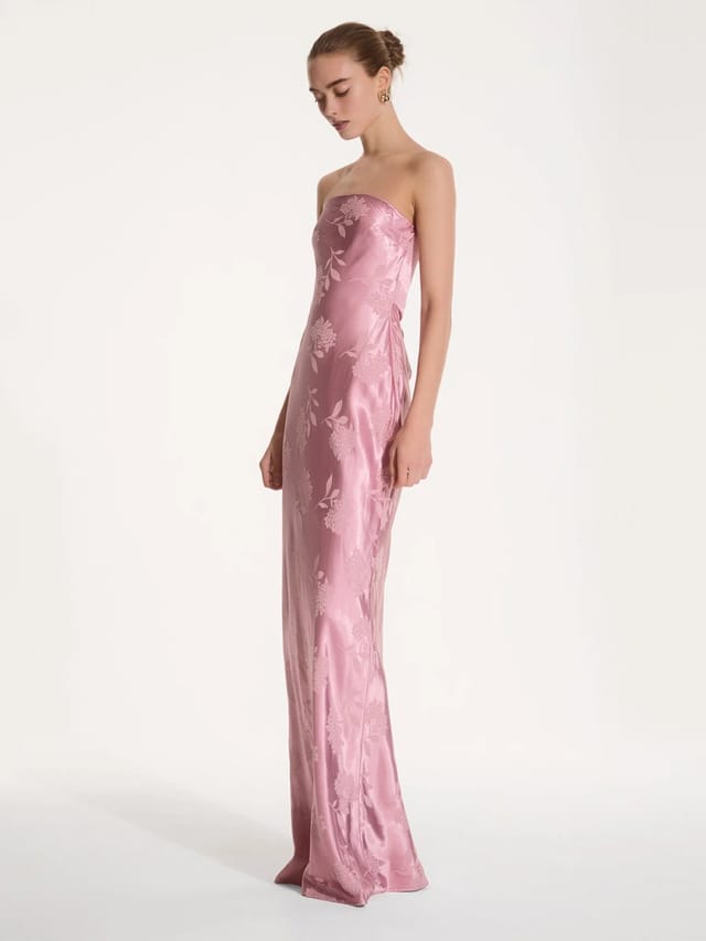 OMNES Amdra Maxi Dress in Vintage Pink - 3