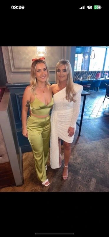 Asos luxe White Sequin Embellished Dress - 3