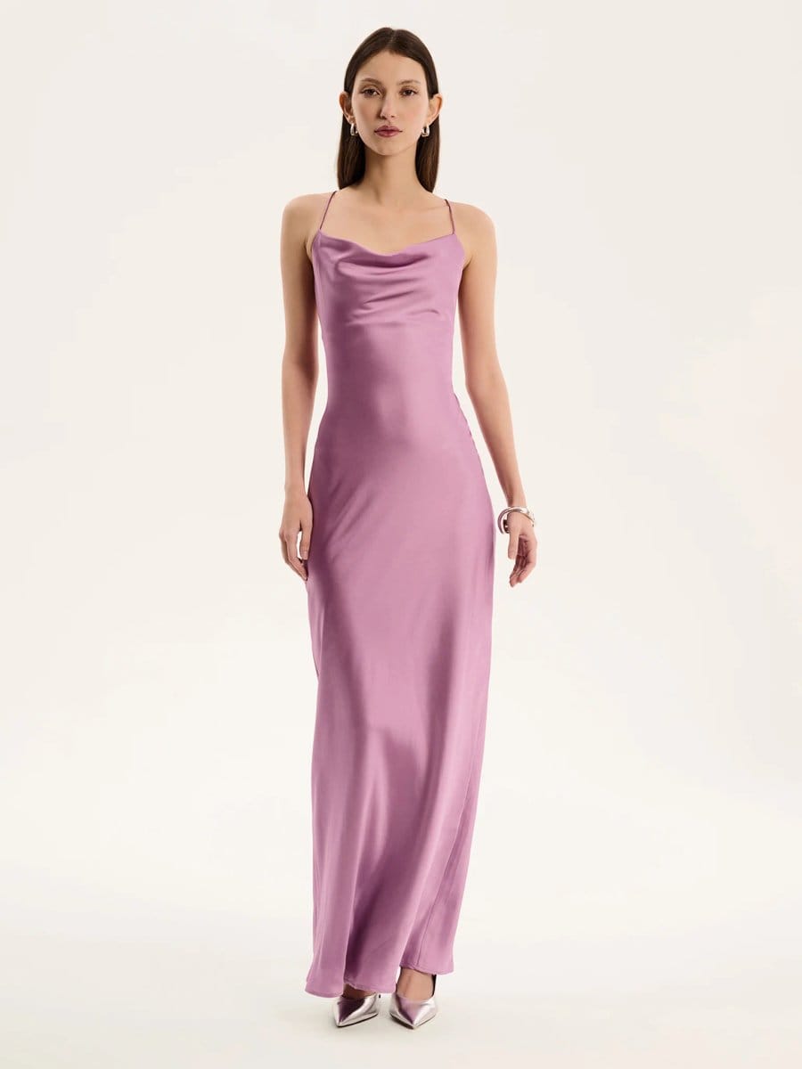 OMNES Ginny Dress in Lavender - 1