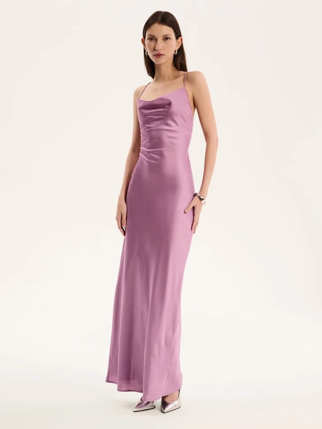 OMNES Ginny Dress in Lavender - 3