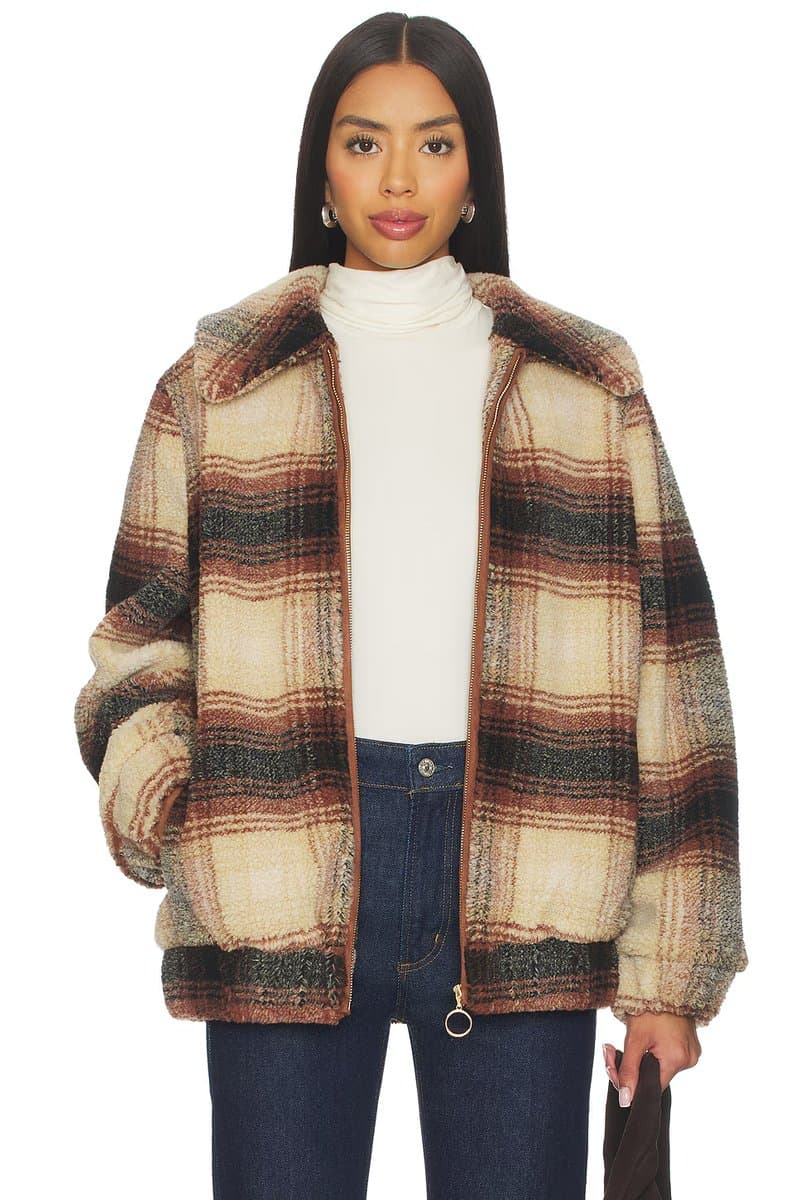 revolve Revolve Hunter Jacket in Homestead Faux