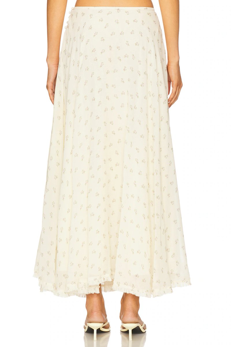 revolve Rose Skirt - 4