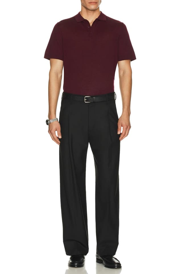 revolve Extra Fine Merino Wool Polo - 3