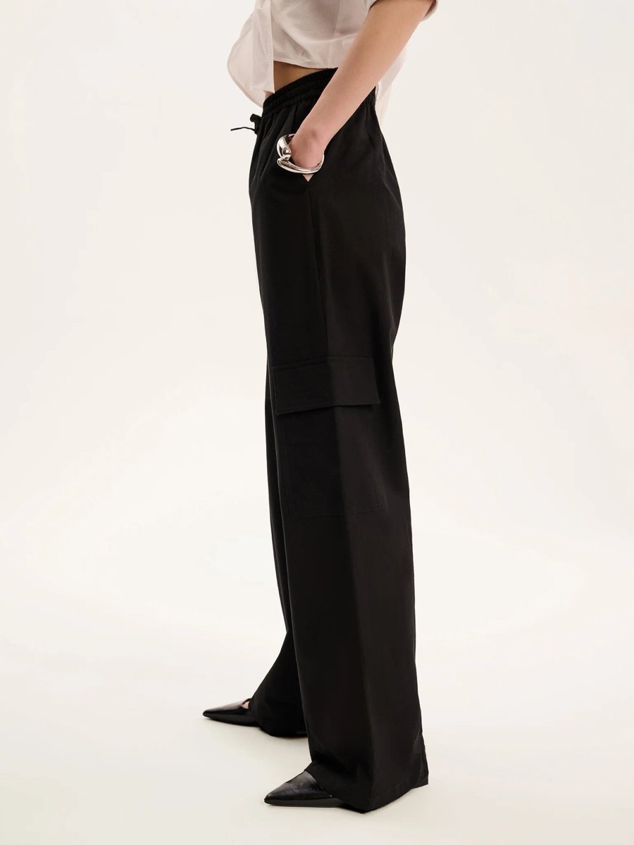 OMNES Frank Trouser in Black - 4