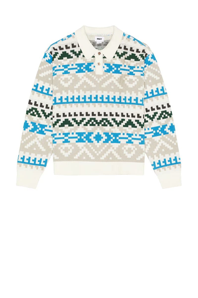 revolve Geo Sweater Polo