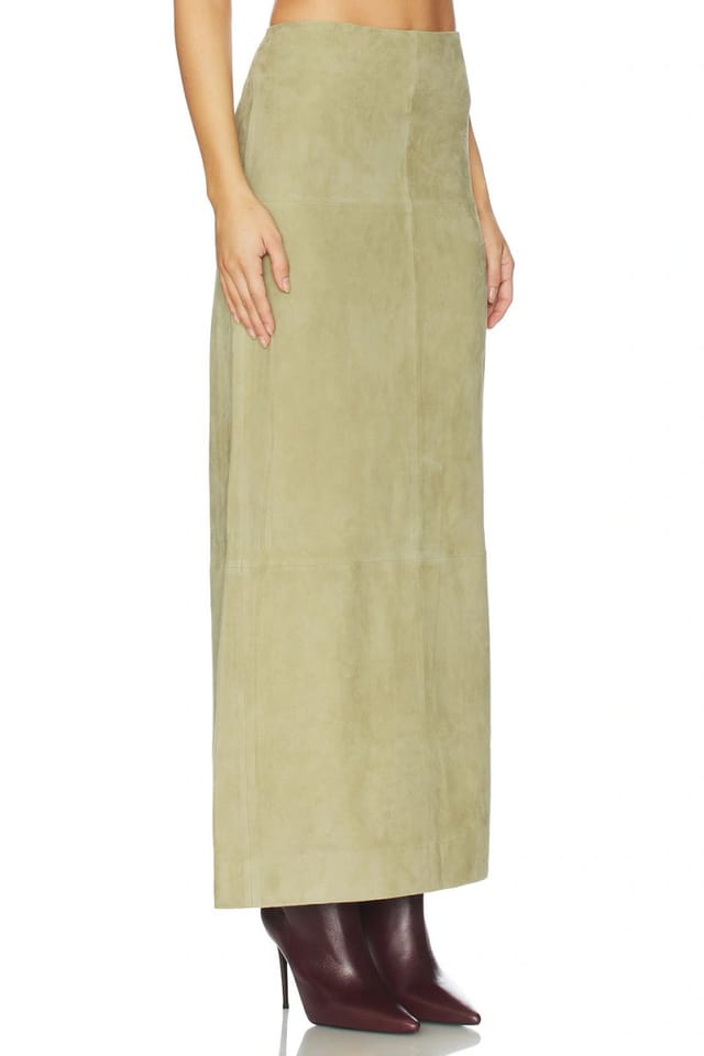 revolve Sonya Suede Skirt - 2