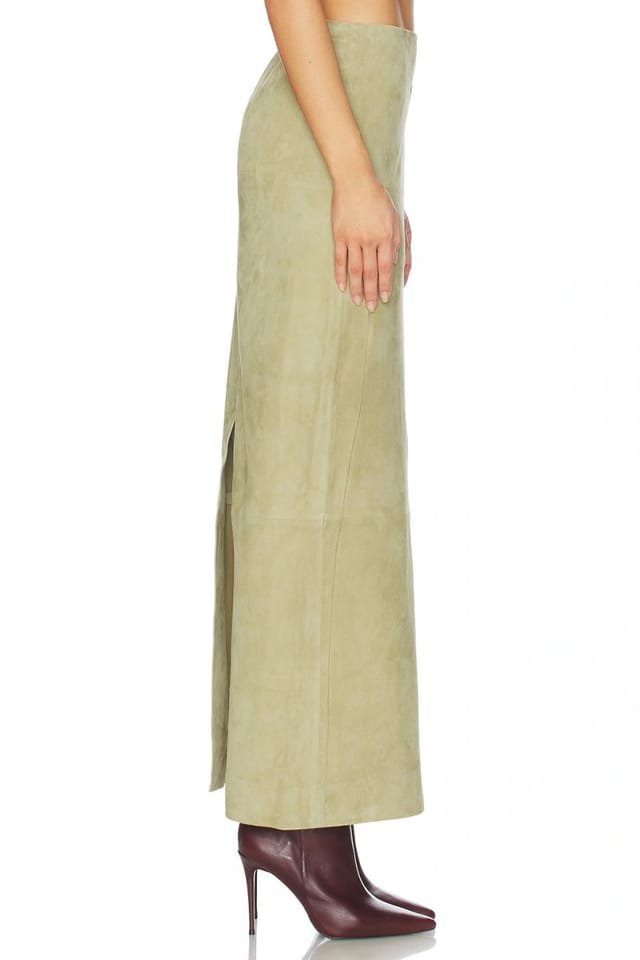 revolve Sonya Suede Skirt - 3