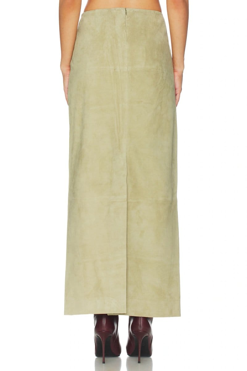revolve Sonya Suede Skirt - 4