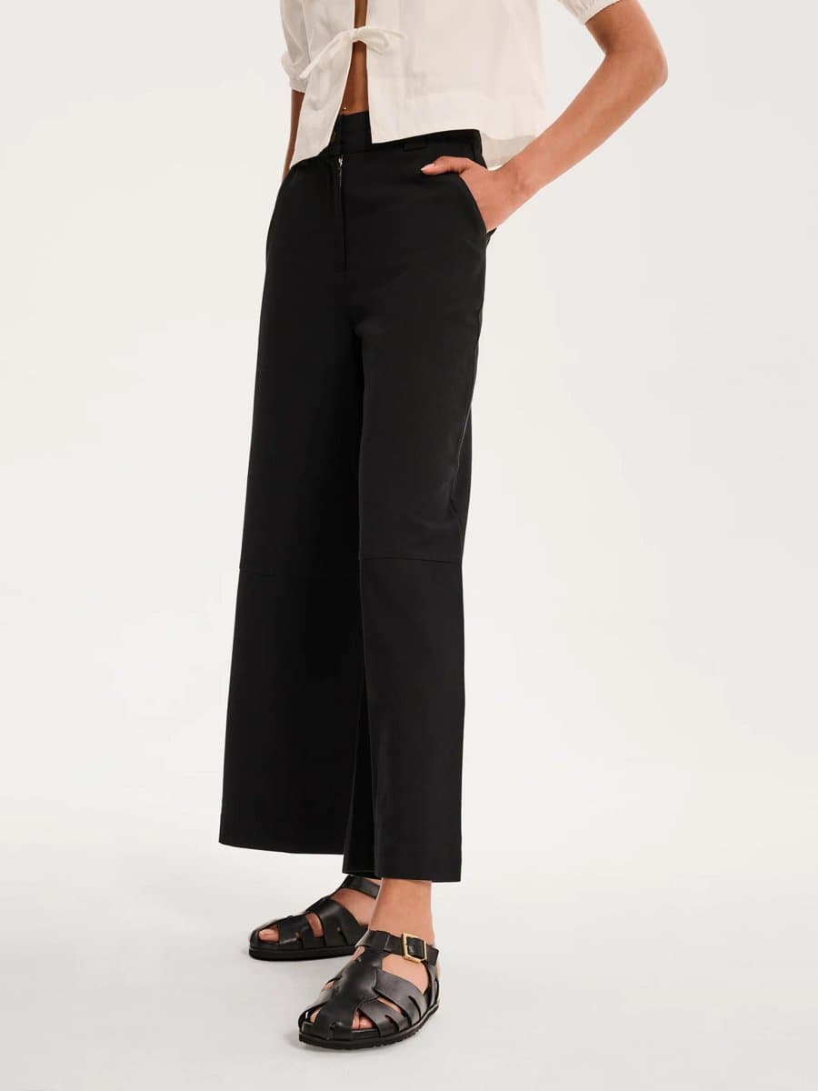 OMNES OMNES Tasmin Trouser in Black