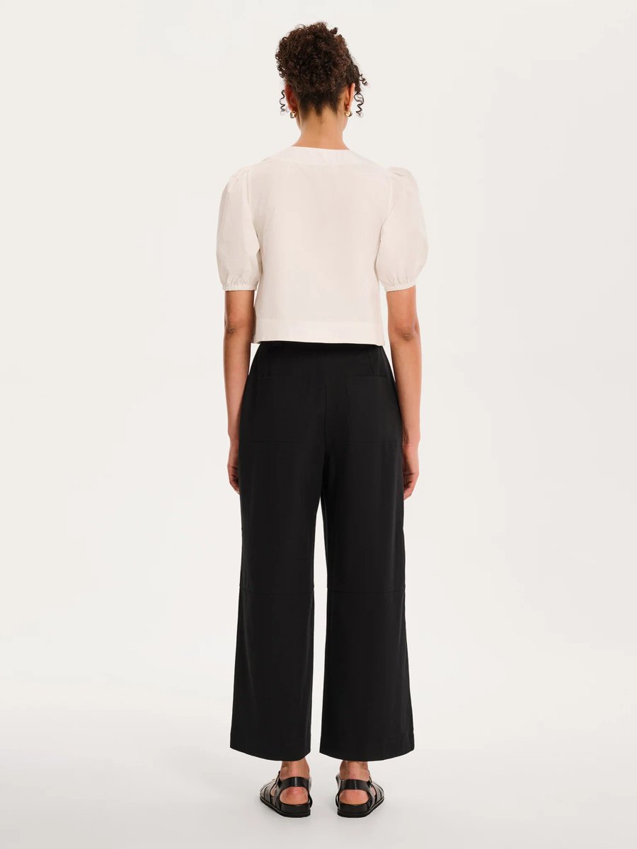 OMNES Tasmin Trouser in Black - 2