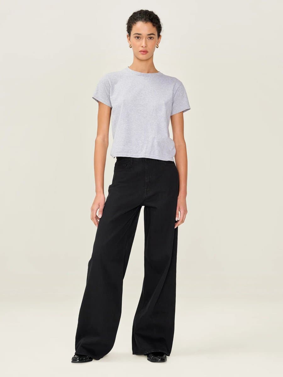 OMNES Connie Wide Jean in Black