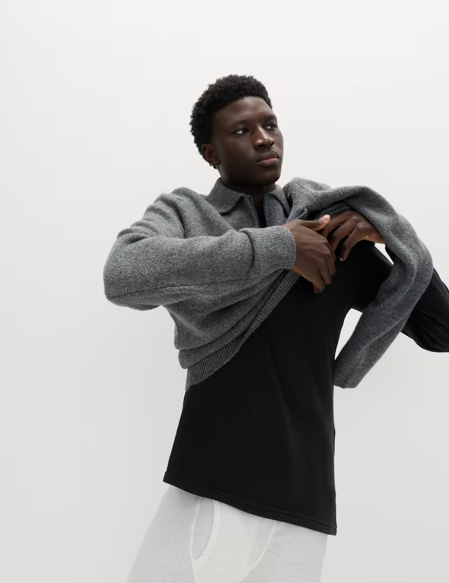 Marks & Spencer M&S Heatgen™ Medium Thermal Long Sleeve Tops Black - 4