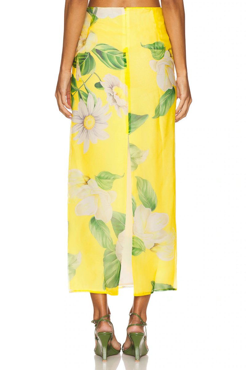 revolve Jing Maxi Skirt - 4