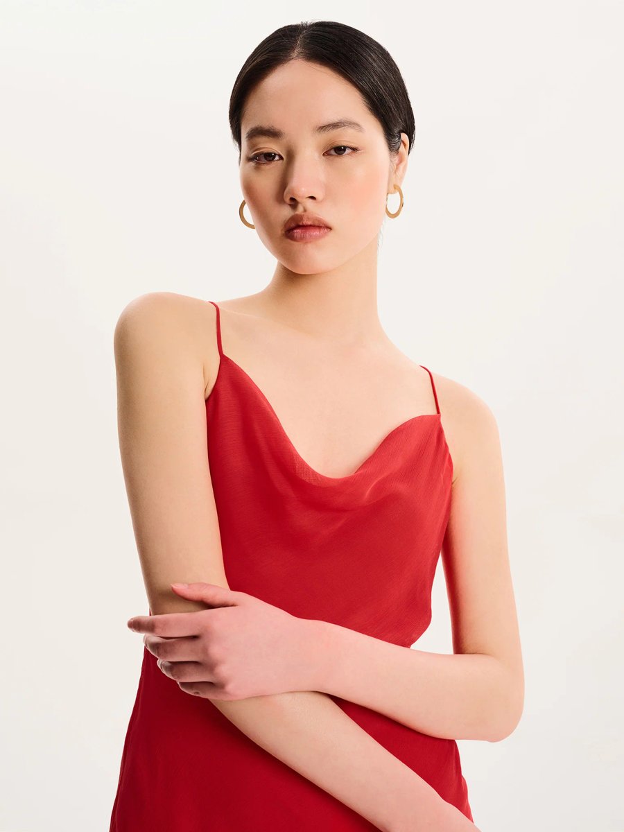 OMNES Kiki Dress in Red - 3