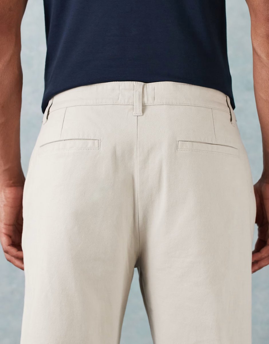 ASOS ASOS DESIGN straight chinos in stone - 4