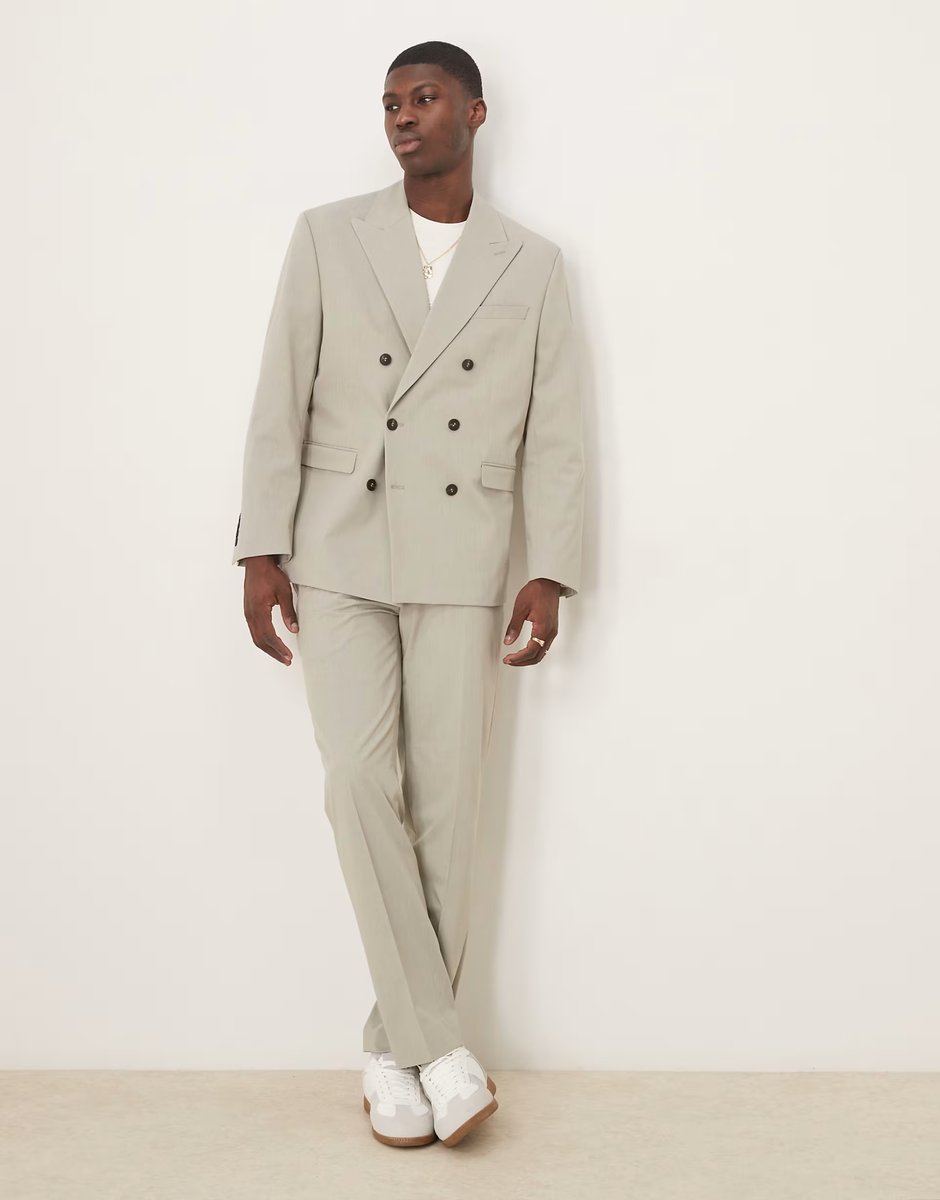 ASOS Selected Liam regular fit blazer in green - 3