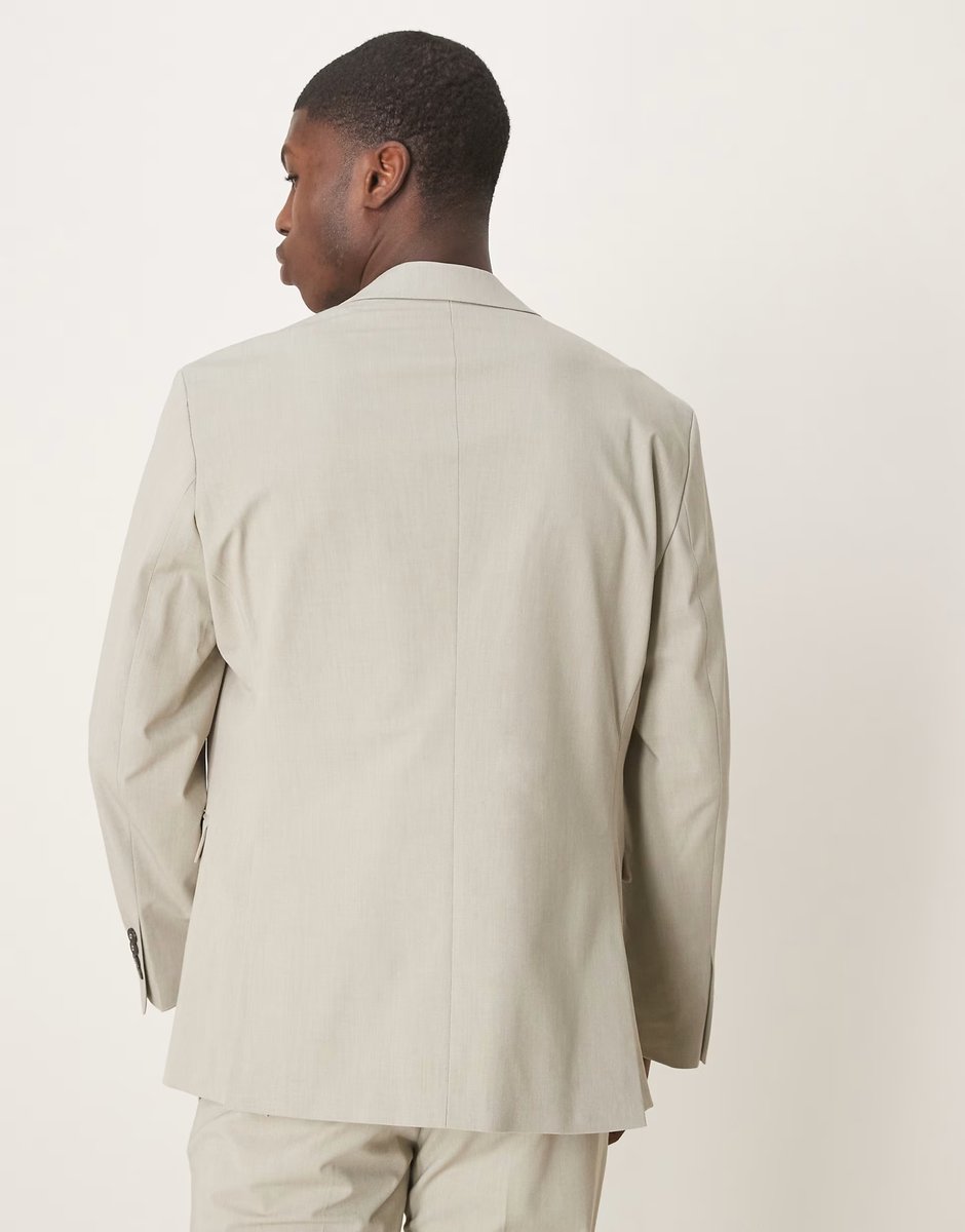 ASOS Selected Liam regular fit blazer in green - 4