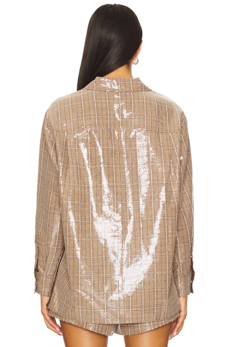 revolve Checkmate Oversized Shacket - 4