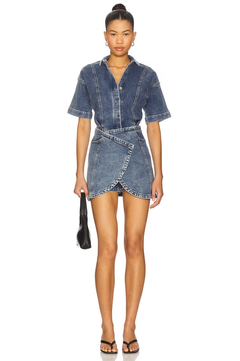 revolve Dawn Denim Dress - 1