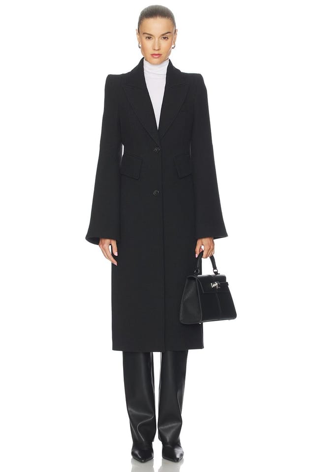 revolve Pagoda Brando Trumpet Sleeve Coat - 2