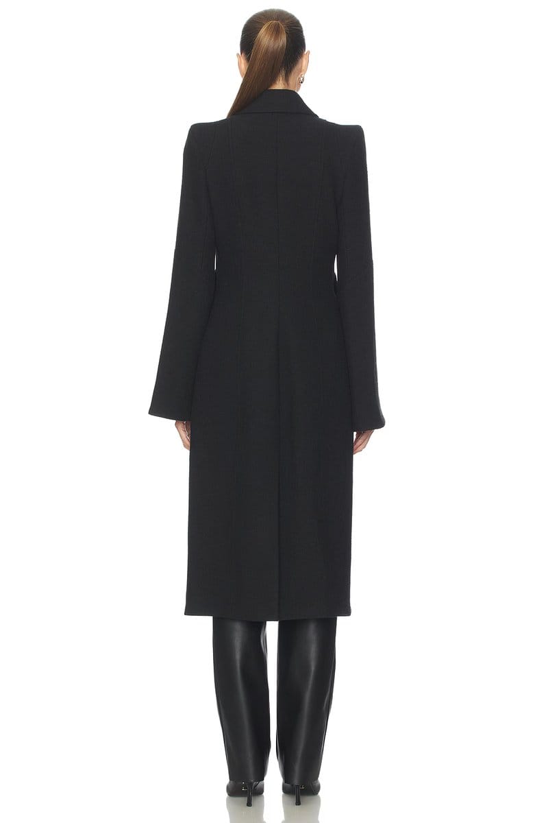 revolve Pagoda Brando Trumpet Sleeve Coat - 4