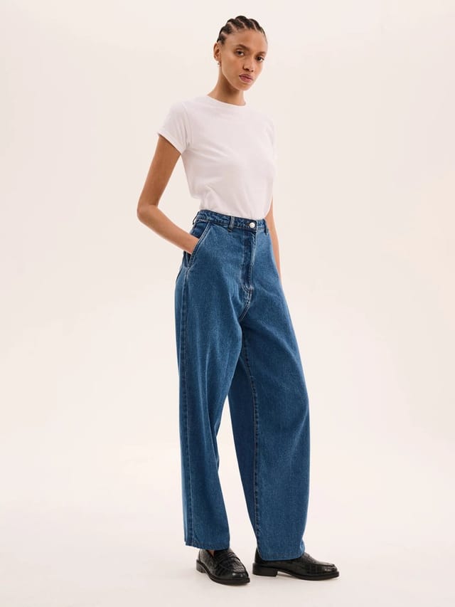 OMNES Marlo Jean in Blue - 2