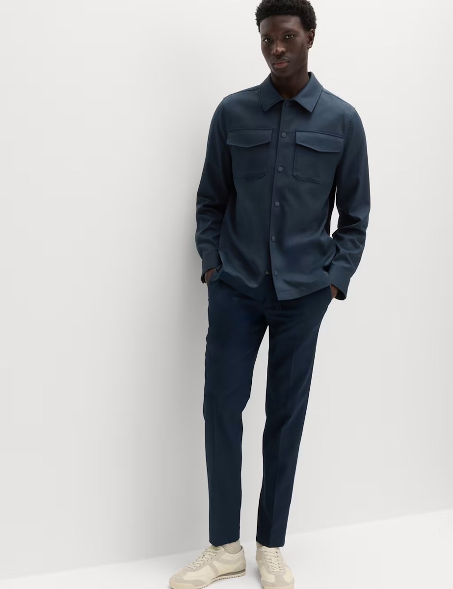 Marks & Spencer M&S Shacket Navy - 4