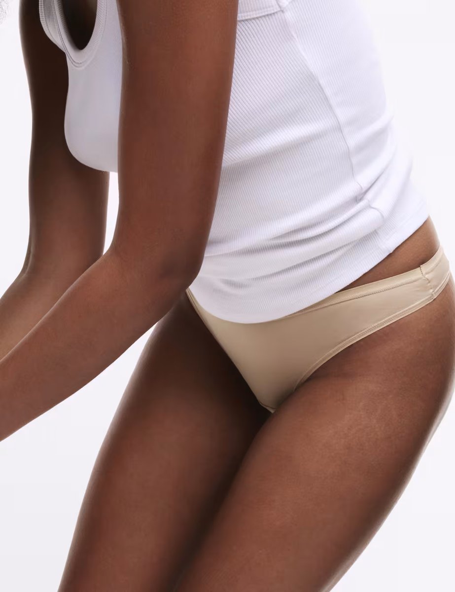 Marks & Spencer M&S 5pk Microfibre Low Rise Thongs Rose Quartz - 2