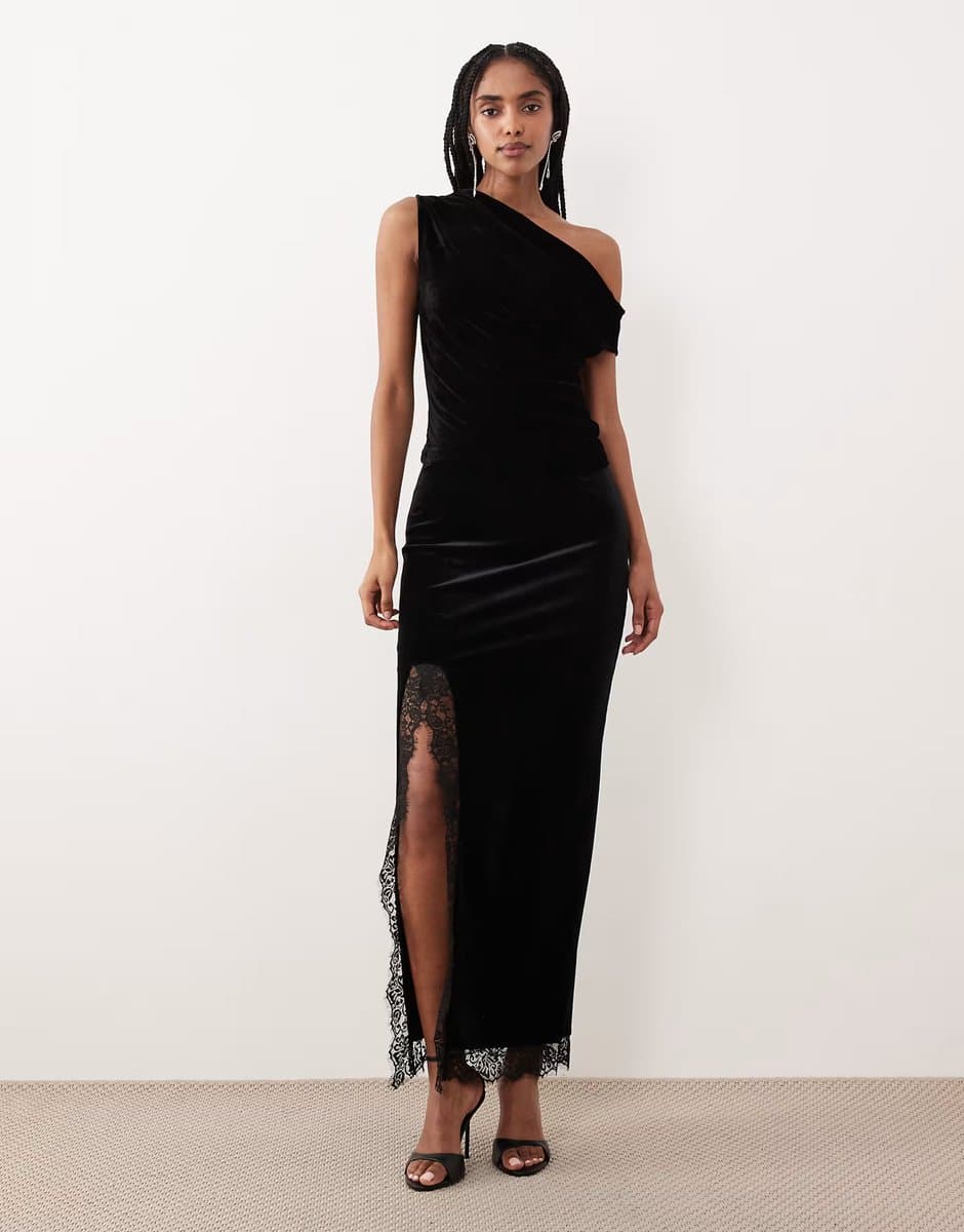 ASOS Gina Tricot co-ord velvet