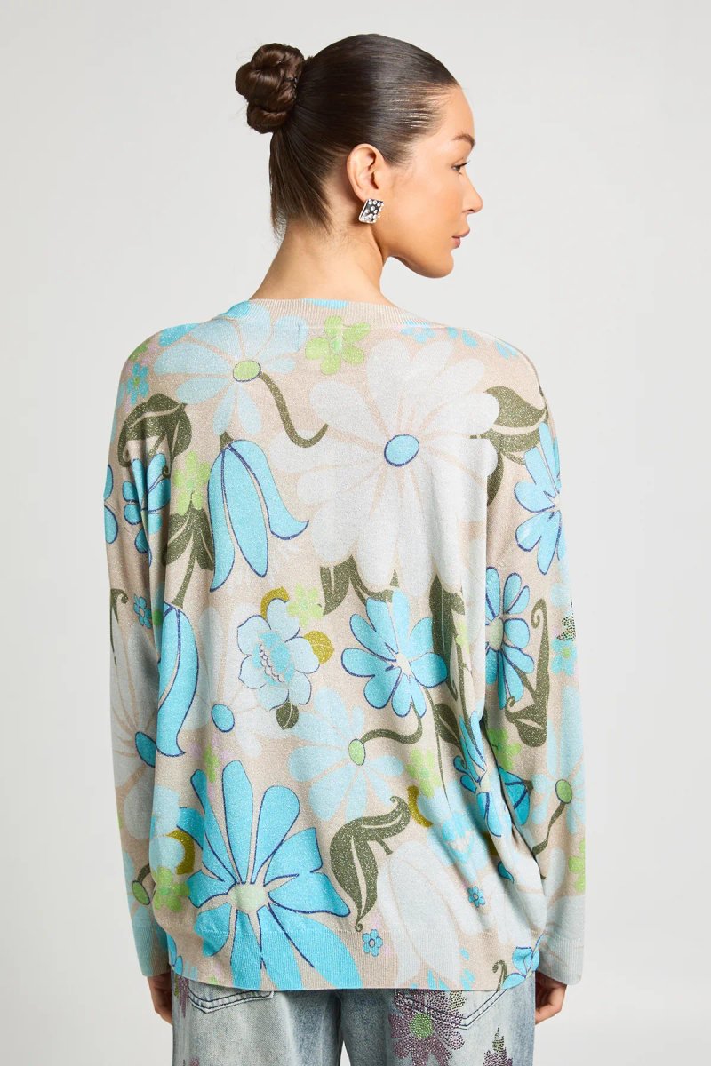 Debenhams Debenhams Women's Ashish Retro Floral Jumper With Hotfix - 3