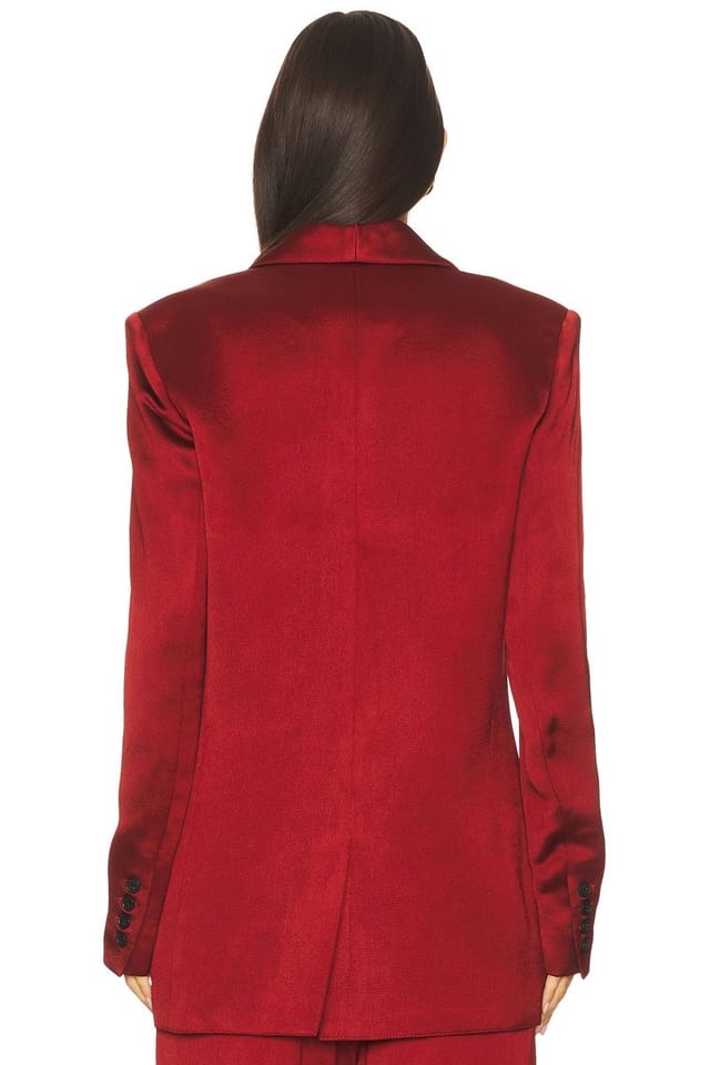 revolve Shawl Collar Oversized Blazer - 3