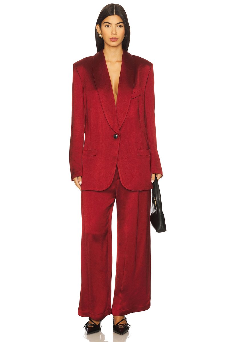 revolve Shawl Collar Oversized Blazer - 4