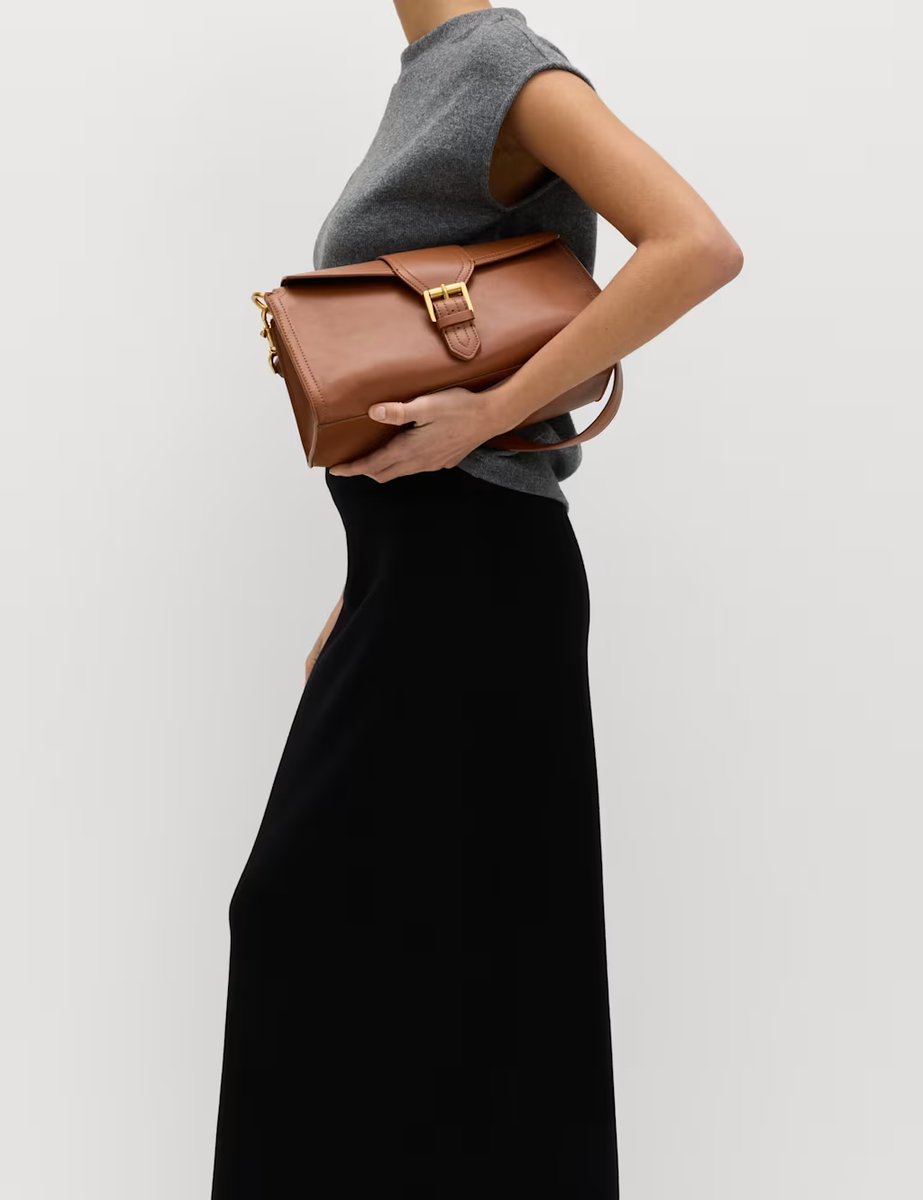 Marks & Spencer M&S Knitted Midaxi Column Skirt Black - 3