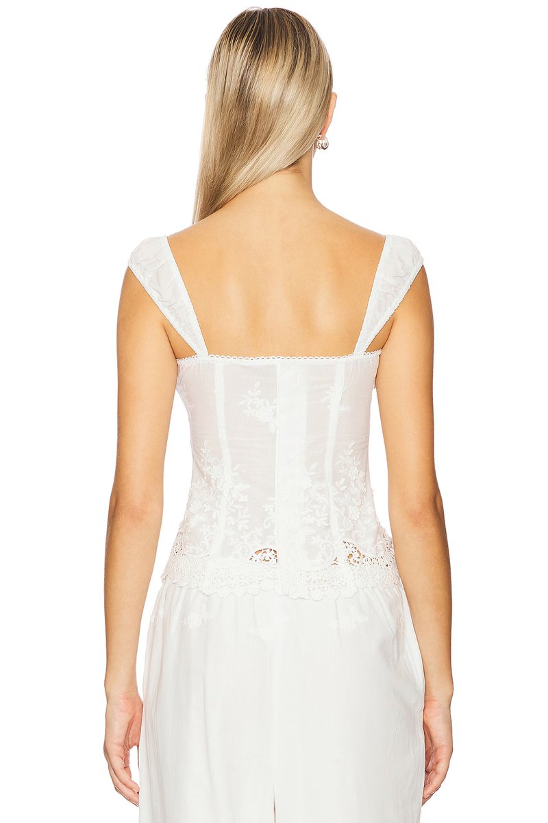 revolve Wide Strap Ruched Cup Corset - 3