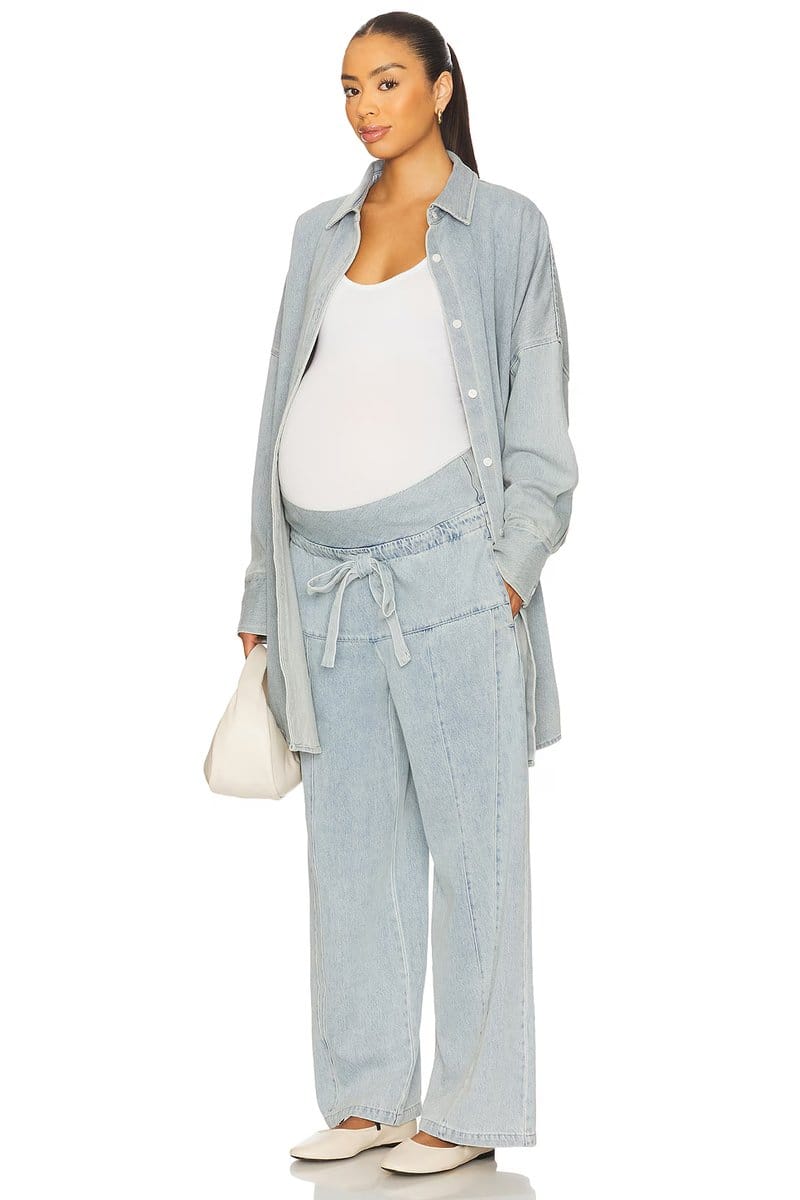 revolve Denim Oversized Shirt Dress - 4