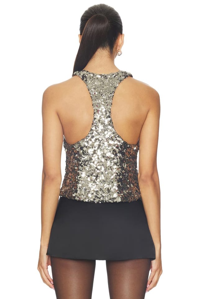 revolve x REVOLVE Faye Shine Vest - 3