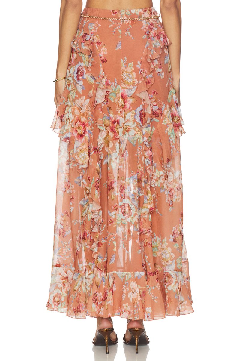 revolve Awaken Ruffle Skirt - 4