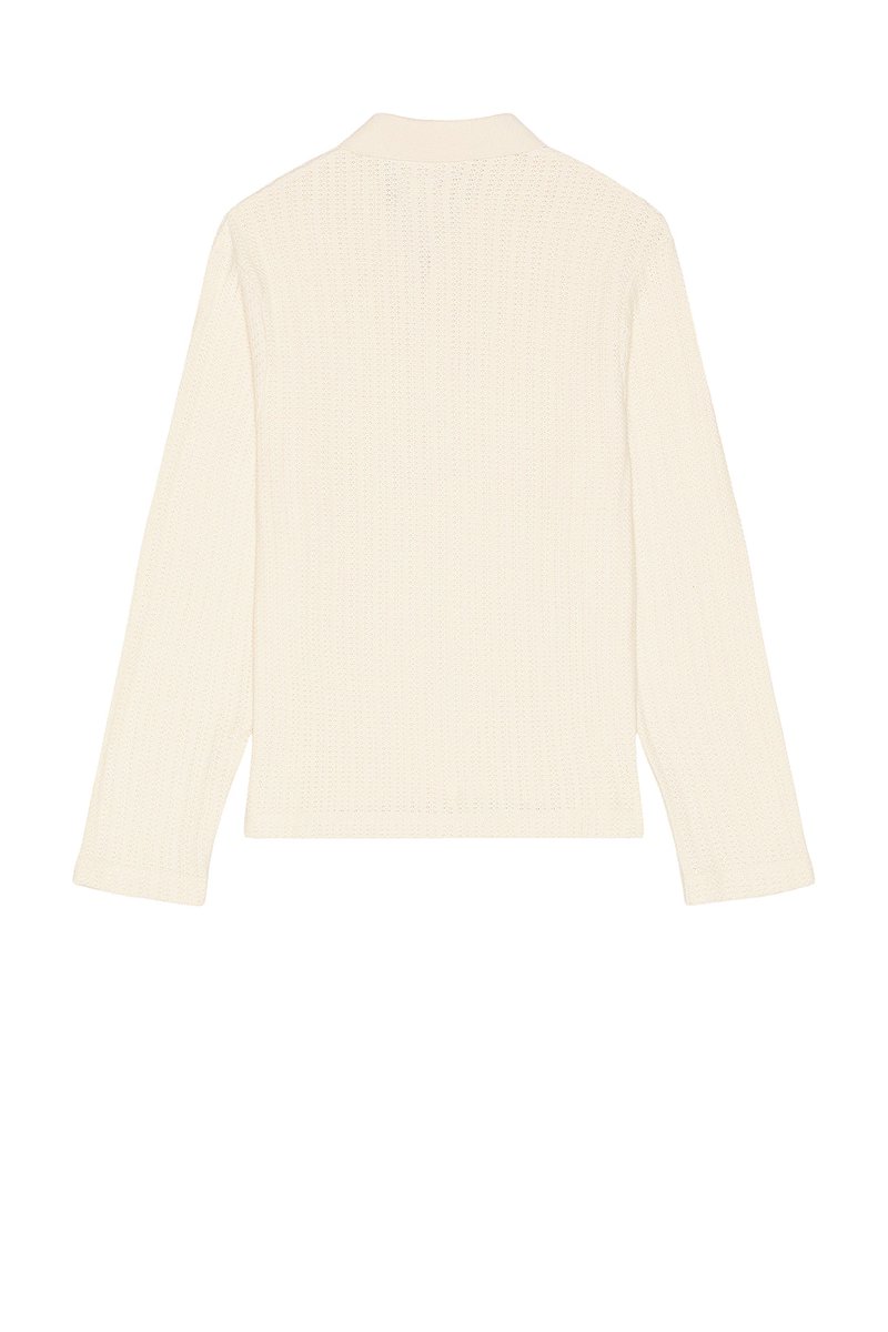 revolve Long Sleeve Knit Polo - 2