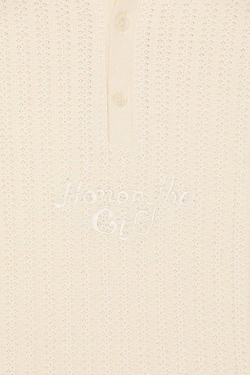 revolve Long Sleeve Knit Polo - 3