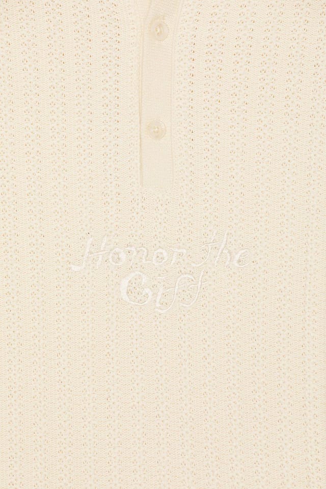 revolve Long Sleeve Knit Polo - 3