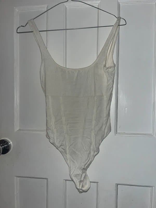 ASOS Cream/white bodysuit - ASOS Luxe