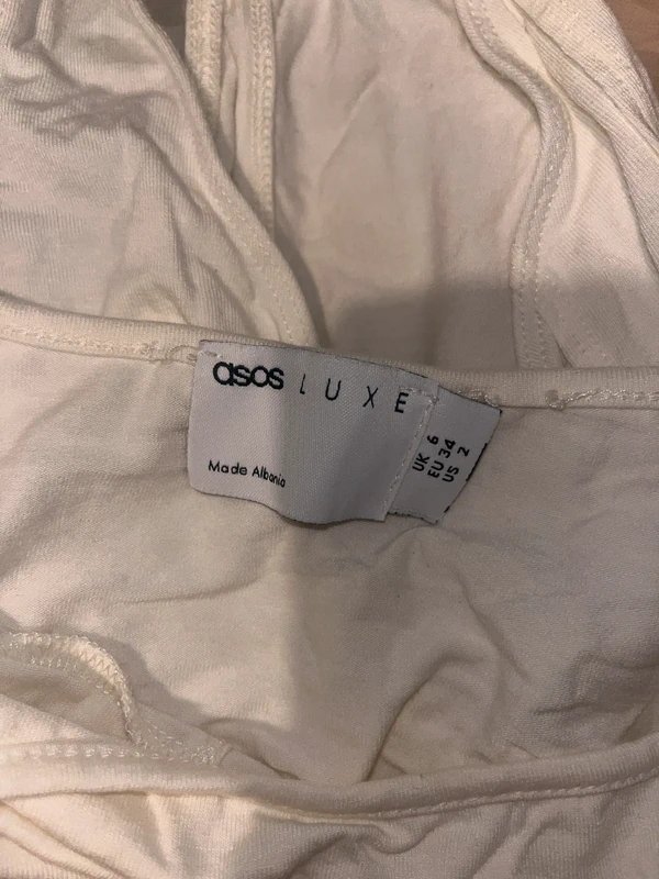 ASOS Cream/white bodysuit - ASOS Luxe - 3