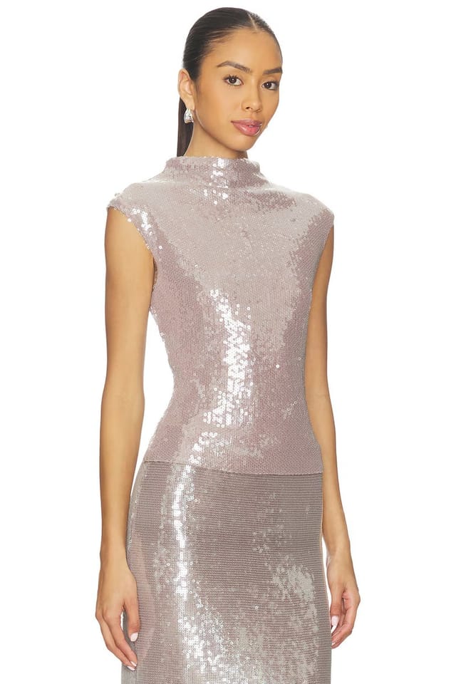 revolve Sabrina Sequin Top - 2