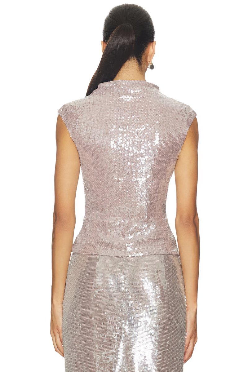 revolve Sabrina Sequin Top - 3